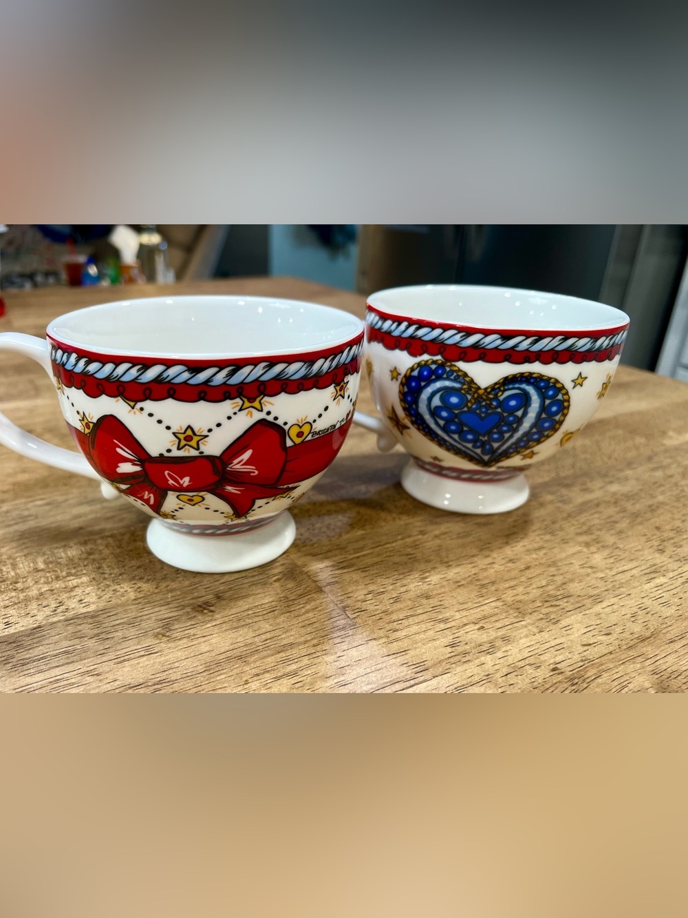 Brighton Love & Bow Coffee and Tea Mugs Cups